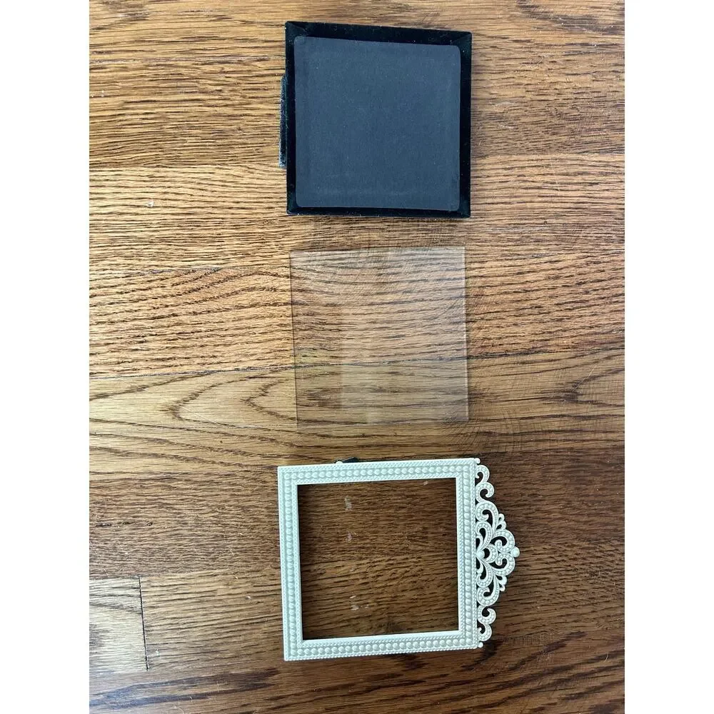 Sheffield Home White Ornate Crown Scroll 4x4 Picture Frame